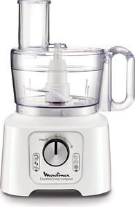 Moulinex Robot da Cucina Multifunzione Capacit 2.2 Litri 2 Velocit Tasto Pulse Potenza 800 Watt + Bicchiere Frullatore Capacit 1.25 Litri - FP54