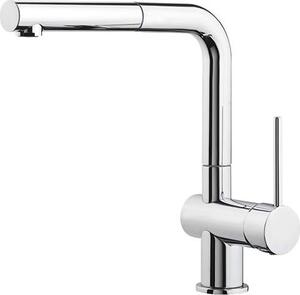FOSTER Rubinetto Cucina Miscelatore con Doccetta Estraibile Monocomando Canna Alta colore Cromo - 8483 001 Gamma