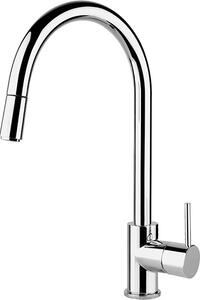 Apell Rubinetto Cucina Miscelatore con Doccetta Estraibile Monocomando colore Cromo - APG6892CR