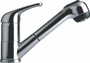 Apell Rubinetto Cucina Miscelatore con Doccetta Estraibile Monocomando colore Cromo - AP 20 CR