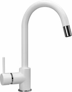 Plados Rubinetto Cucina Miscelatore con Doccetta Estraibile Monocomando in Ultragranit colore Black Matt UG70 - PUNTOBPEX