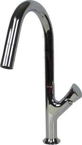 Argo Rubinetterie Rubinetto Cucina Miscelatore Lavello con Doccetta Estraibile Monocomando colore Cromo - 3186 Gorizia