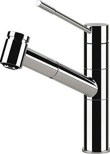 ELLECI Rubinetto Cucina Miscelatore Lavello con Doccetta Estraibile Monocomando colore Cromo - MIKREPCR