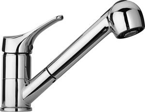Piralla Rubinetto Cucina Miscelatore Lavello con Doccetta Monocomando colore Cromo - 0RE00568B16 Ariel