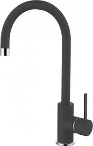 ELLECI Rubinetto Cucina Miscelatore Lavello Monocomando Canna Alta in Granitek colore Antracite G59 - MGKCLO59 Cloud