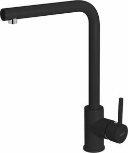 ELLECI Rubinetto Cucina Miscelatore Lavello con Doccetta Monocomando colore K86 Black - MKKTRP86 Trail Plus