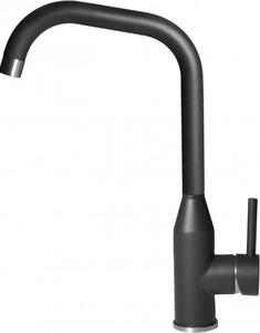 ELLECI Rubinetto Cucina Miscelatore Lavello Monocomando a Canna Alta in Metaltek colore Ghisa M70 - MMKDOR70 Dora