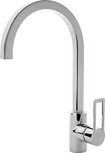 CROLLA Rubinetto Cucina Miscelatore Monocomando a Canna Alta colore Cromo - 7736 Jacob