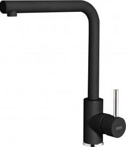 ELLECI Rubinetto Cucina Miscelatore Lavello Monocomando in Granitek colore Nero G40 - MGKTRA40 Trail