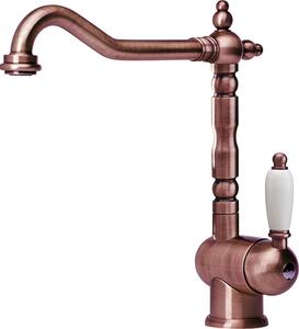 Franke Rubinetto Cucina Miscelatore Monocomando Canna Girevole colore Ramato - 115.0028.208 OLD ENGLAND