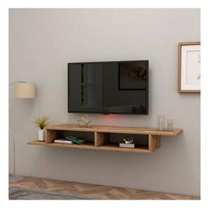 Mobile Porta TV Sospeso 120 Cm Design Moderno Muson Effetto Legno
