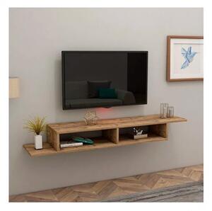Mobile Porta TV Sospeso 120 Cm Design Moderno Muson Effetto Legno