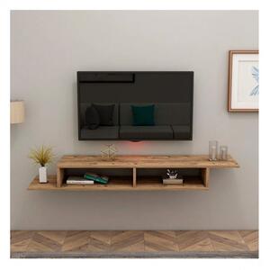 Mobile Porta TV Sospeso 120 Cm Design Moderno Muson Effetto Legno