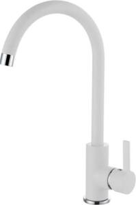 ELLECI Rubinetto Cucina Miscelatore Monocomando colore Bianco 01 - MGKC0168