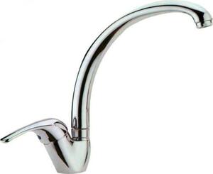 CROLLA Rubinetto Cucina Miscelatore Monocomando colore Cromo - 1420