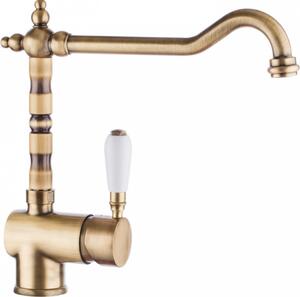 PAINI Rubinetto Cucina Miscelatore Monocomando colore Bronzo - 78CR5881ANTPA Itaca