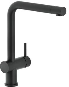 NOBILI Rubinetto Cucina Miscelatore Monocomando con Canna Girevole 50 cm colore Nero - LV00113BM