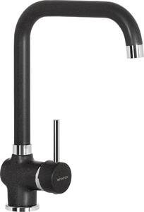 SCHOCK Rubinetto Cucina Miscelatore Monocomando con Canna Girevole colore Nero e Inox - SXTIME13