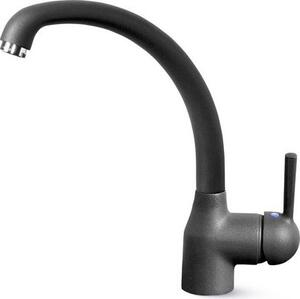 ELLECI Rubinetto Cucina Miscelatore Monocomando in Granitek colore Antracite 59 - MGKPO59 Po