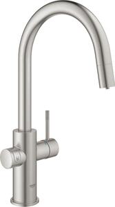 GROHE Rubinetto Cucina Miscelatore Monocomando in Acciaio Inox - 31541DC0