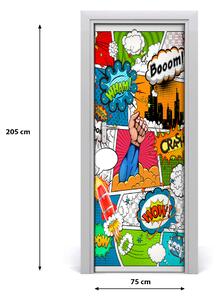 Sticker porta Fumetto 75x205 cm