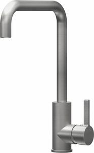 ELLECI Rubinetto Cucina Miscelatore Monocomando Lavello in Acciaio colore Inox - MIKD01IN