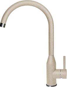 ELLECI Rubinetto Cucina Miscelatore Monocomando Lavello finitura Granitek colore Avena - MGKADI51