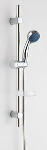 Effe Saliscendi Doccetta 3 Getti Geranio Abs Cromato Tubo mm 19 + Flexcm 150 + D.mm 74