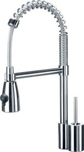ELLECI Rubinetto Cucina Monocomando con Doccetta in Acciaio - MIKCHECR