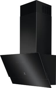 Electrolux Cappa Cucina Aspirante a Parete Larghezza 60 cm Profondit 40 cm Classe A colore Nero - LFV626K
