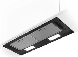 Elica Cappa Cucina Aspirante Sottopensile Incasso Larghezza 74 cm Profondit 30 cm Classe B colore Nero - PRF0197686 ERA S BL/A/72