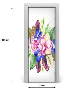 Rivestimento Per Porta Mazzo di fiori 75x205 cm