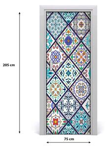 Adesivo per porta Piastrelle di ceramica 75x205 cm