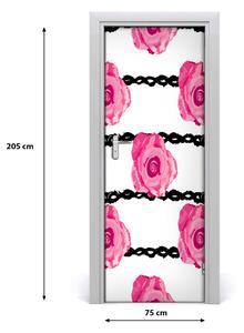 Rivestimento Per Porta Rose 75x205 cm
