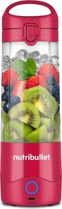 NutriBullet Frullatore con Bicchiere Portatile per Sportivi Capacit Ciotola 0,5 Litri 2000 mAh con Tritaghiaccio colore Rosso - NBP003MA 0C22300095