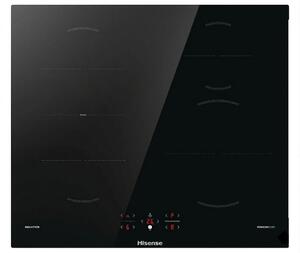 Hisense Piano Cottura a Induzione 4 Fuochi 60 cm colore Nero - GI6421BSCC