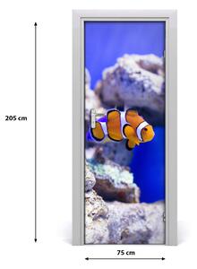 Adesivo per porta Nemo Fish 75x205 cm