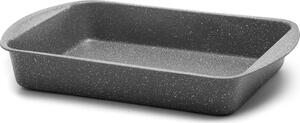 Aeternum Teglia Forno Lasagnera Rettangolare in Acciaio 45 x 30 cm colore Grigio - Petravera