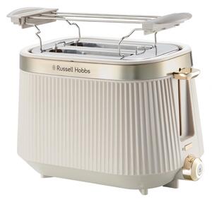 Russell Hobbs Tostapane 2 Fette Potenza 980 Watt 6 Livelli di Doratura Funzione scongelamento colore Oro - 26761-56 Bronte