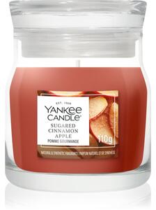 Yankee Candle Sugared Cinnamon Apple candela profumata Signature 110 g