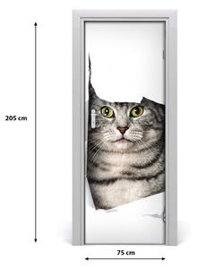 Rivestimento Per Porta Gatto in un buco 75x205 cm
