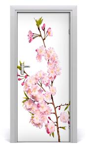 Sticker porta fiori di ciliegio 75x205 cm