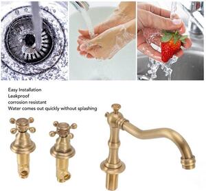 Miscelatori - Resistenti alla corrosione - Filettatura G1/2 - Flusso d'acqua rapido - Installazione semplice - Rubinetto per lavabo