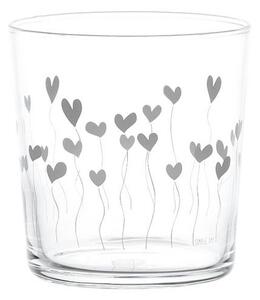 Set 2 Bicchieri in vetro temperato Giardino di Cuori 35.5 cl - Simple Day