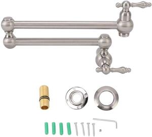Miscelatore monocomando – Pieghevole – Estensibile – Per acqua fredda – Resistente e anticorrosivo – Miscelatore da cucina