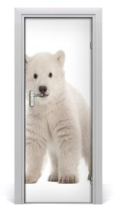Adesivo per porta Un orso polare 75x205 cm
