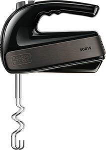 Black & Decker Sbattitore elettrico Mixer Potenza 500 Watt 5 Velocit colore Nero - BXMX500E