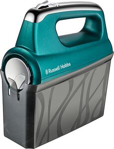 Russell Hobbs Sbattitore elettrico Potenza 350 Watt 2 Fruste colore Turchese - 25891-56