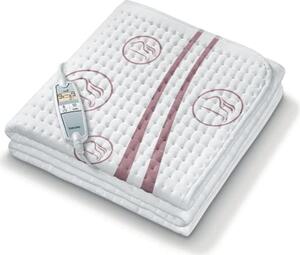 Beurer Scaldasonno Singolo Scaldaletto Elettrico Coprimaterasso Termico Comfort 150 x 80 cm Lavabile colore Bianco - UB 90 Cosy