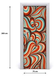 Sticker porta Pattern rotante 75x205 cm